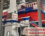 Lò hơi đốt củi trấu ép: Công nghệ xanh cho sản xuất công nghiệp